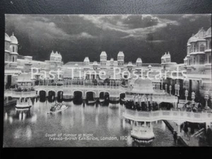 c1908 - Franco - British Exhibition, Court of Honour at Night, London - Picture 1 of 1