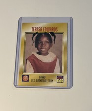 TERESA EDWARDS Baby Pic Rookie WNBA Sports Illustrated for Kids SI For Kids
