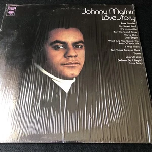Johnny Mathis Love Story   Record Album Vinyl LP - Picture 1 of 3