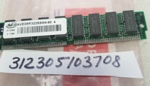 AVED    32MB EDO 8X32 4X4 60NS 72PIN SIMM 2K 5V NON-ECC NON-PARITY NON-PARITY  - Picture 1 of 1