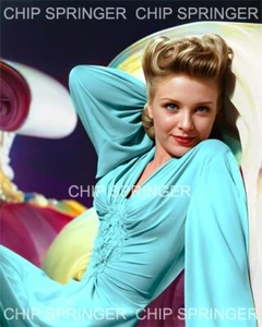 EVELYN ANKERS Portrait #1 | 8X10 BEAUTIFUL COLOR PHOTO BY CHIP SPRINGER - Picture 1 of 1
