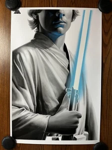 Phantom City Creative - Star Wars - Luke Skywalker Variant Poster Art Print BNG - Picture 1 of 6