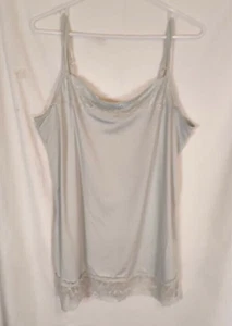 Vintage Maurices' Dessous Slip Tank Top mintgrün Unterwäsche Gr. XL - Bild 1 von 5