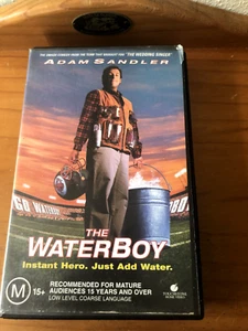 THE WATERBOY - 1998 VHS Movie - Adam Sandler & Henry Winkler - Imagen 1 de 5