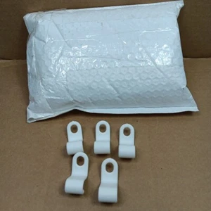 48 PCS White Hanger Connector Hooks, Hangers Space Saving, Hanger Hooks Clips - Picture 1 of 9