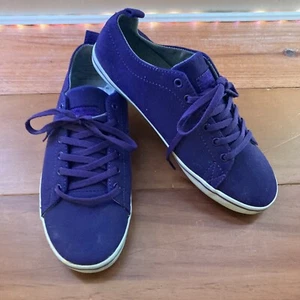 DVS Girls Dewy Canvas Ladies Sporty Casual Shoes Trainers Textile Purple 7 US - Picture 1 of 8