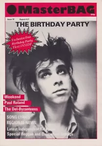 MASTERBAG 15 Aug 4-21 1982 THE BIRTHDAY PARTY w/ FLEXI Weekend Paul Roland - Imagen 1 de 1