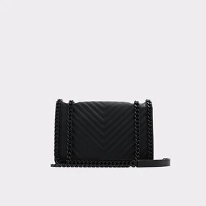 NEW ALDO Black “Greenwald” Crossbody Shoulder Purse 12”x7.5"x4.5" - Picture 1 of 3