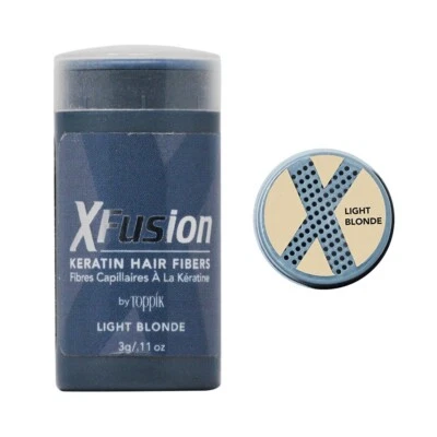 Fibras capilares rubias claras XFusion 0,11 oz con lima de uñas gratis Foto 1 de 2