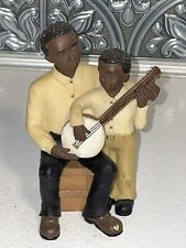 Sarah's Attic Family Essence  Music Lessons African American Black Figurine