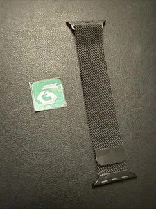 Apple Watch Milanese Loop 40mm (38/41) Genuine OEM Space Black Used - Picture 1 of 8