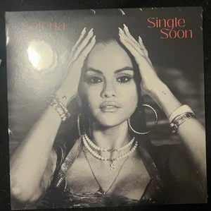 SELENA GOMEZ SINGLE SOON ALTERNATIVE COVER COLOR 7” INCH VINYL LP NEW SEALED - Picture 1 of 3