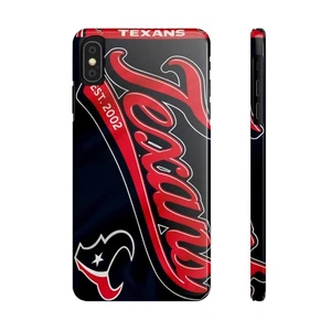 Houston Texans Slim Handyhüllen, sportliches Zubehör, Geschenk für Fans, Team [...] - Bild 1 von 10