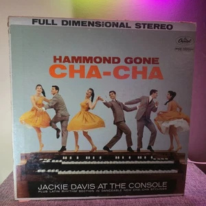 Jackie Davis–Hammond Gone Cha-Cha–Capitol Records–T10097 Vinyl Record LP - Picture 1 of 1