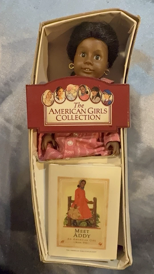 American Girl Addy Mini Doll w/ Book and Box - Image 1 of 4