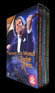 Around The World With Andre Rieu Deluxe 3 DVD Collection 2008 Classical REGION 0 - Bild 1 von 5