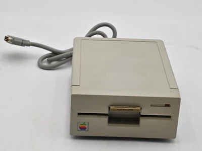 Apple 5.25" Floppy Drive A9M0107 – Vintage External Disk Drive – Untested – - Image 1 of 3