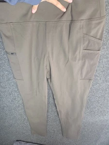 Carhartt Fitted Work Pants XLarge Womens Regular Green - Picture 1 of 3