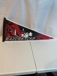 Arkansas Razorbacks Wimpel 30" Filz Y2K NCAA Baseball - Bild 1 von 6