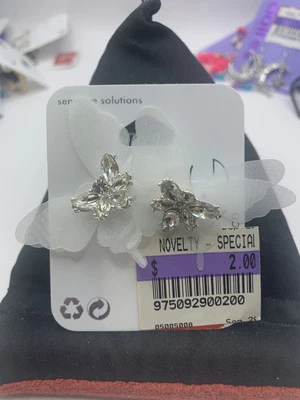 Nuevos Pendientes Mariposa Claire’s Icing Sensitive Solutions CL Foto 1 de 3