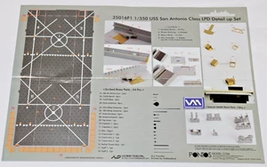 PONTOS 35016F1 USS SAN ANTONIO CLASS LPD DETAIL UP SET FOR TRUMPETER KIT 1:350 - Bild 1 von 5