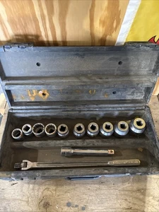 Sears craftsman 3/4 In drive socket set with case - Picture 1 of 7