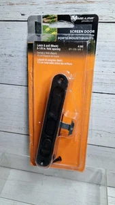 Prime-Line A 202 Diecast Black, Flush Sliding Screen Door Latch - Picture 1 of 6