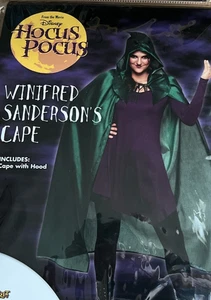 Hocus Pocus Winifred Sanderson’s Adulto Taglia Unica Cappuccio Lungo 42" NUOVO - Foto 1 di 6
