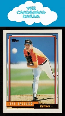 Jeff Ballard 1992 Topps #104 Baltimore Orioles Baseball Card - Image 1 of 2