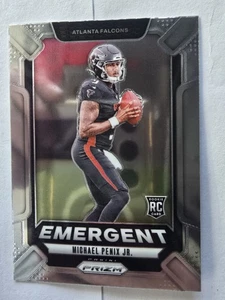 2024 Prizm Football Michael Penix Jr. #20 RC Rookie Emergent Insert - Falcons - Bild 1 von 2