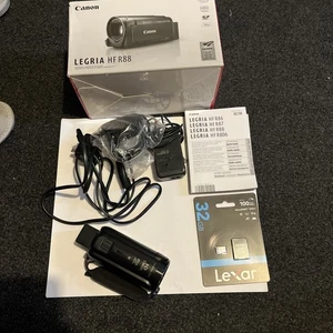 Canon Legria HF R88 Camcorder Excellent Condition Boxed 16GB HDD + 32GB SD - Picture 1 of 14