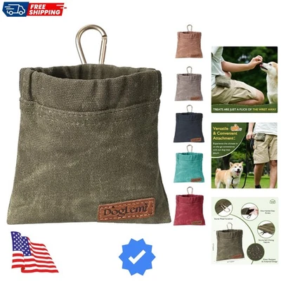 Bolsa de golosinas para perros, bolsa de golosinas portátil de entrenamiento para perros cachorros, manos libres para pasear perros B... Foto 1 de 4