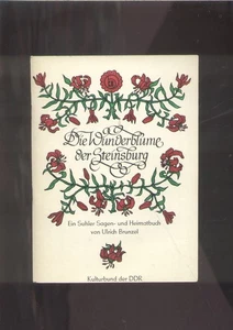 Broschüre Suhl 1980-Die Wunderblume der Steinsburg-Suhler Sagen-u.Heimatbuch-48S - Bild 1 von 4