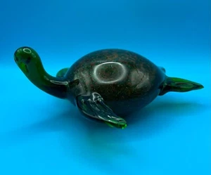 Vintage Murano Kunst Glas Schildkröte - Bild 1 von 4