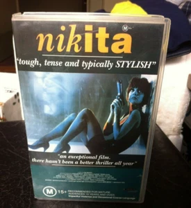 La Femme Nikita VHS ex-rental video tape 1990 Anne Parrilaud Jean-Hugues Anglade - Bild 1 von 3