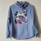 Disney Parks Blue Mickey and Minnie Mouse Sweater