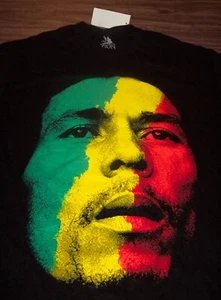 Camiseta BOB MARLEY & THE WAILERS JAMAICA PARA HOMBRES MEDIANA NUEVA con etiqueta Zion Rootswear - Imagen 1 de 3