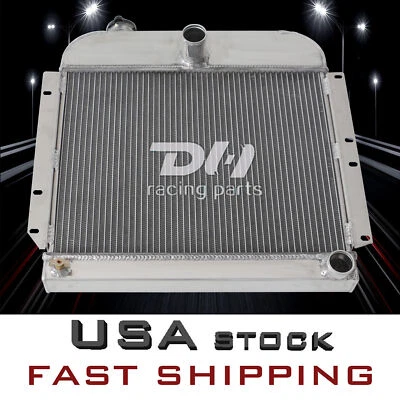 Radiador de aluminio para 3 filas 41-52 Plymouth Concord Suburban Special Deluxe Savoy Foto 1 de 4