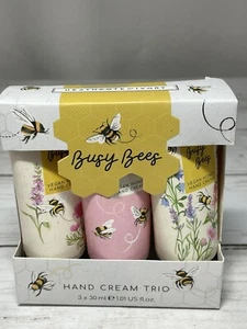 Heathcote & Ivory - Busy Bees Hand Cream Trilogy - 1.01 oz. each - New in Box - Picture 1 of 2