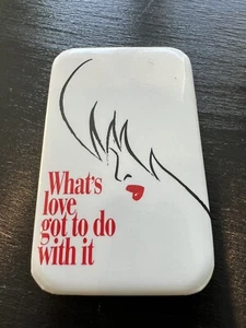 WHAT'S LOVE GOT TO DO WITH IT 1993 Movie Pin Back Button Touchstone Pictures - Bild 1 von 7