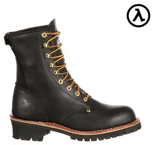 GEORGIA BOOT LOGGER WORK BOOTS G8120 - ALL SIZES - NEW - Picture 1 of 7