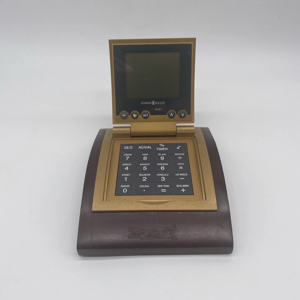Reloj despertador de escritorio vintage Howard Miller 645-381 Versátil Time  Foto 1 de 1