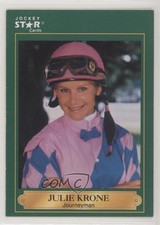 1991 Horse Star Jockey Star Cards Julie Krone #117