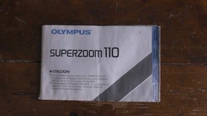 LIBRETTO D'ISTRUZIONI istruzioni d'uso Olympus Superzoom 110 - Bild 1 von 2