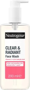 Neutrogena Refreshingly Clear Facial Wash with Pink Grapefruit Vitamin C - 200ml - Picture 1 of 5