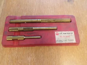 Max Tools 3-teiliges Messing-Stanzset Nr. SBP3PT - Bild 1 von 5