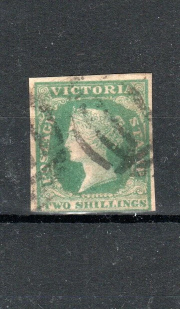 Australia - Victoria 1854-55 2s SG 35 FU - Image 1 of 1