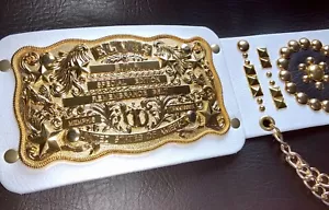 Elvis style Vegas Buckle Nail Belt For Elvis Jumpsuit. - Bild 1 von 6
