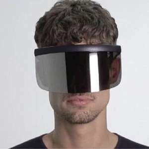 Occhiali da sole Big Frame - Occhiali da sole Moda Visiera Antivento UV400 Policarbonato - Foto 1 di 32