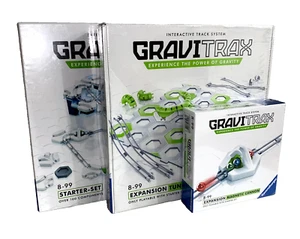 Ravensburger GraviTrax 8-99 Starter Set Marble Run With 2 Expansion Sets STEM - Picture 1 of 20